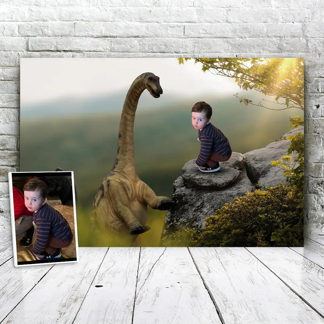 Dinosaur Ledge Portrait