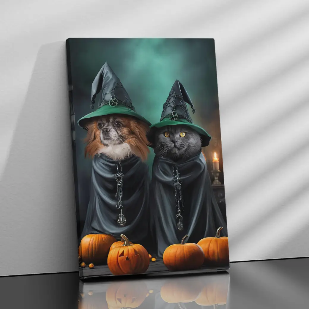 Magical Duo Pet Portrait