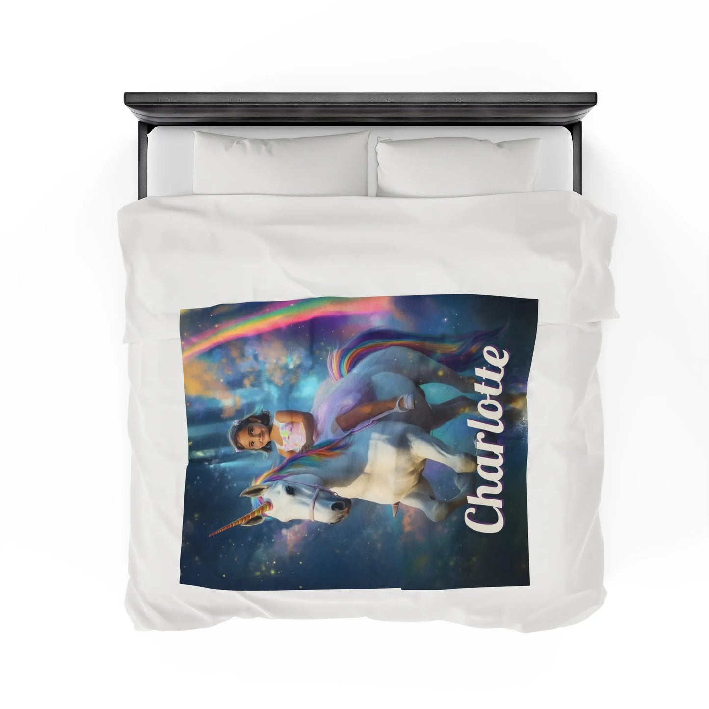 Riding the Unicorn - Custom Blanket