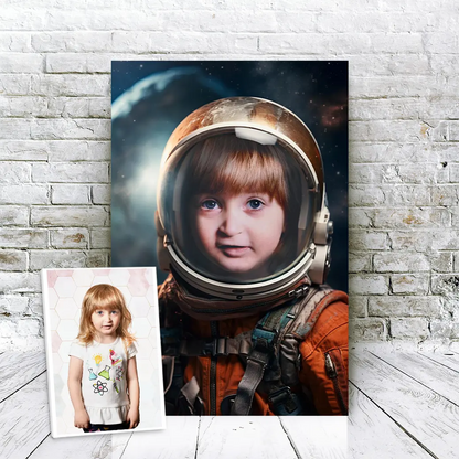 The Astronaut Custom Portrait