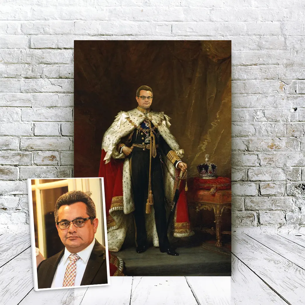 The King Royal Portrait Example Photo