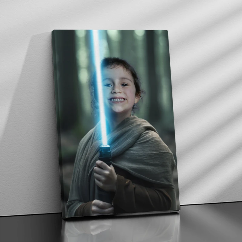Example of Young Jedi Star Wars portrait 2