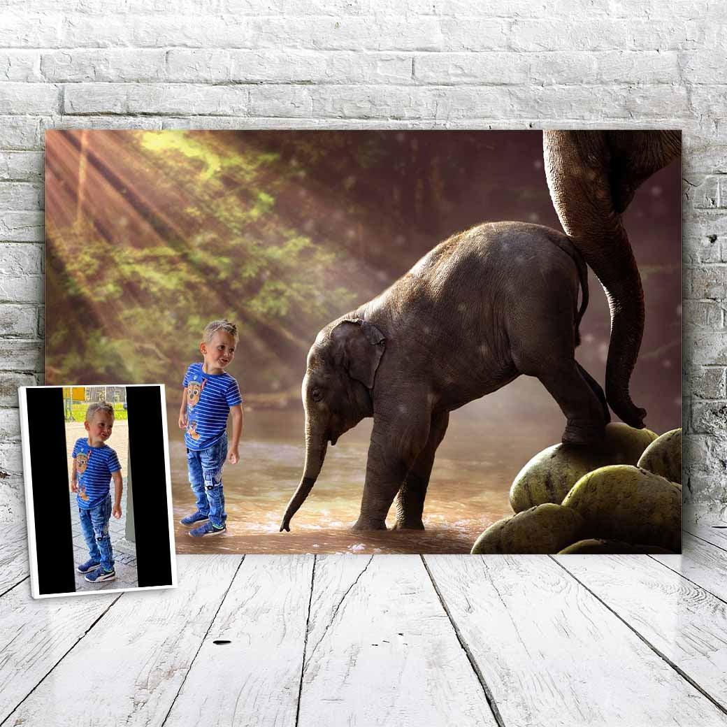 Baby Elephant - Fabulous Portrait