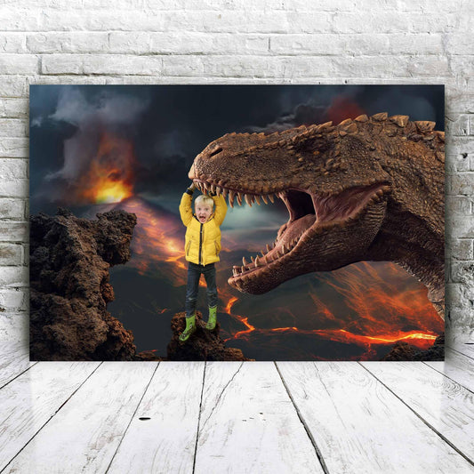 Hungry Dino - Custom Portrait - Fabulous Portrait