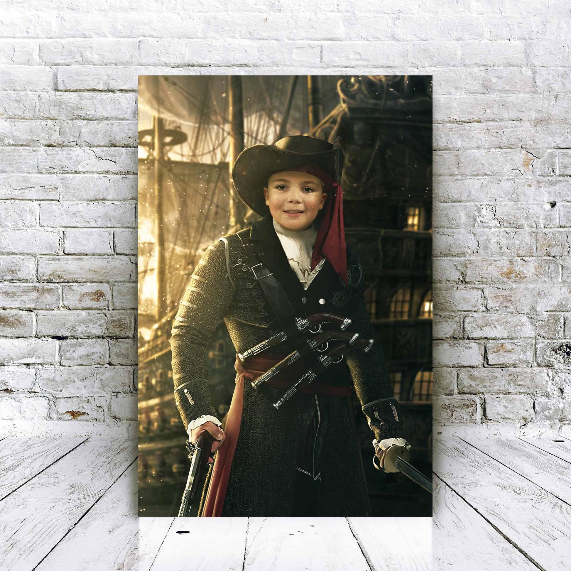 The Pirate - Custom Portrait - Fabulous Portrait