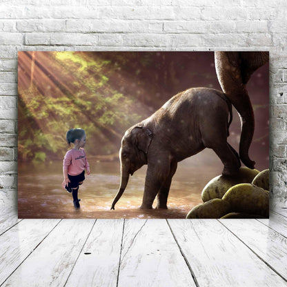 Baby Elephant - Fabulous Portrait