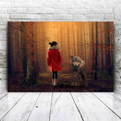 Wolf in the Forest - Custom Portrait