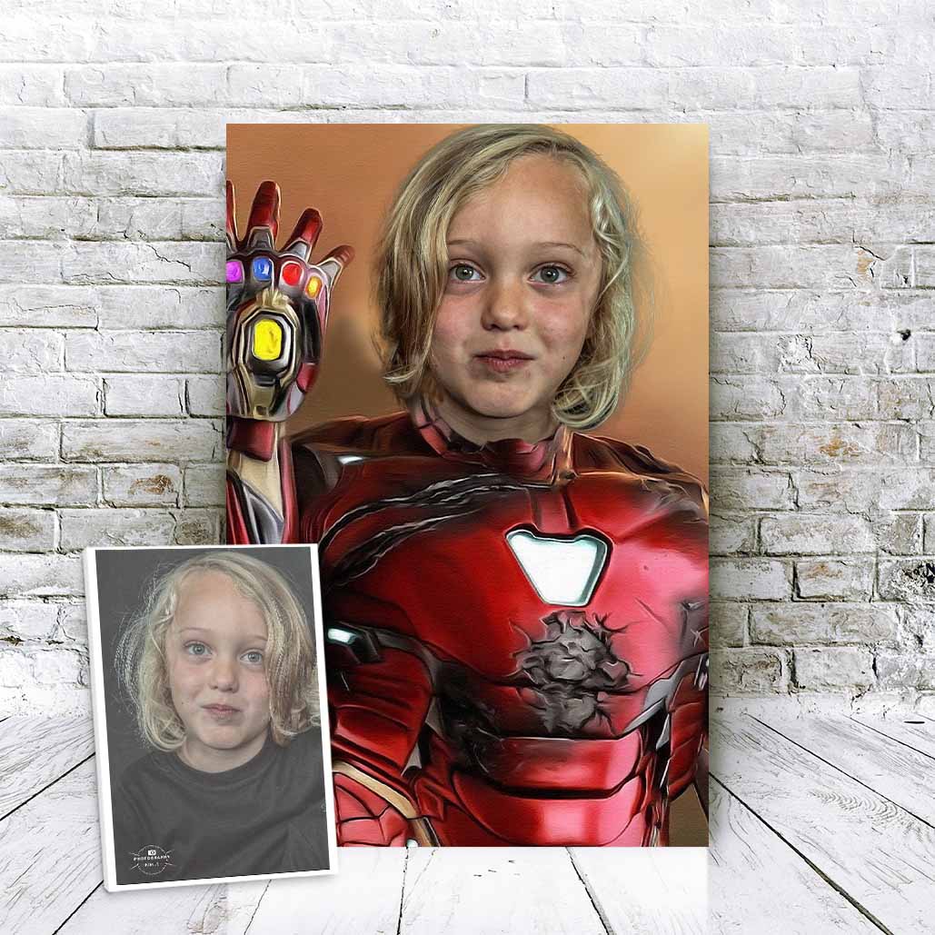 The Iron Hero - Custom Portrait