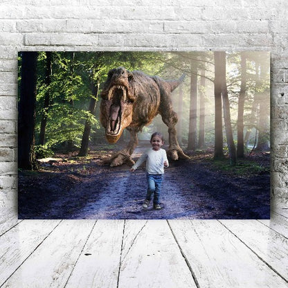 Example Dino Forest canvas 3