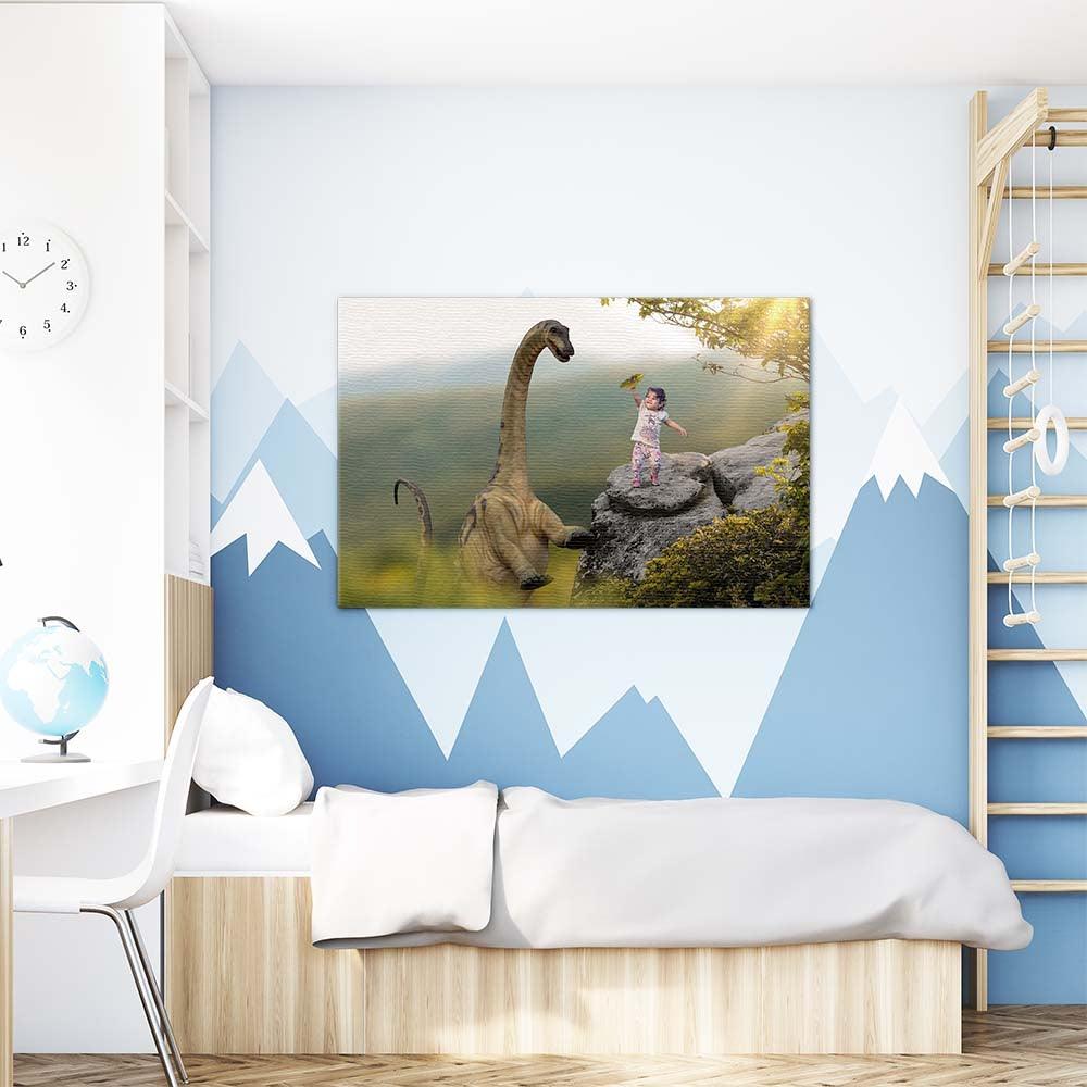 Dinosaur Ledge portrait in room