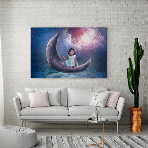 Floating Moon - Custom Portrait