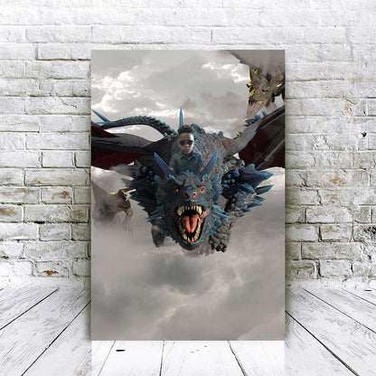 Example of Flying Dragon portrait 3