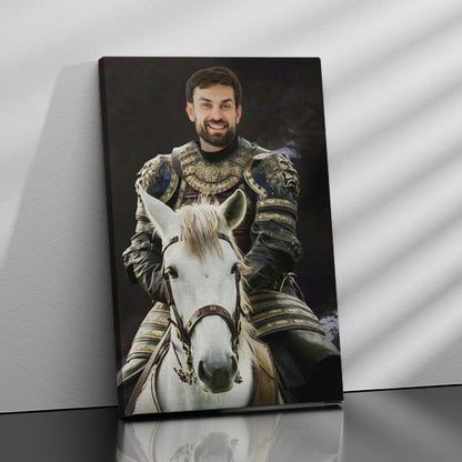 Knight on a Horse - Custom Portrait