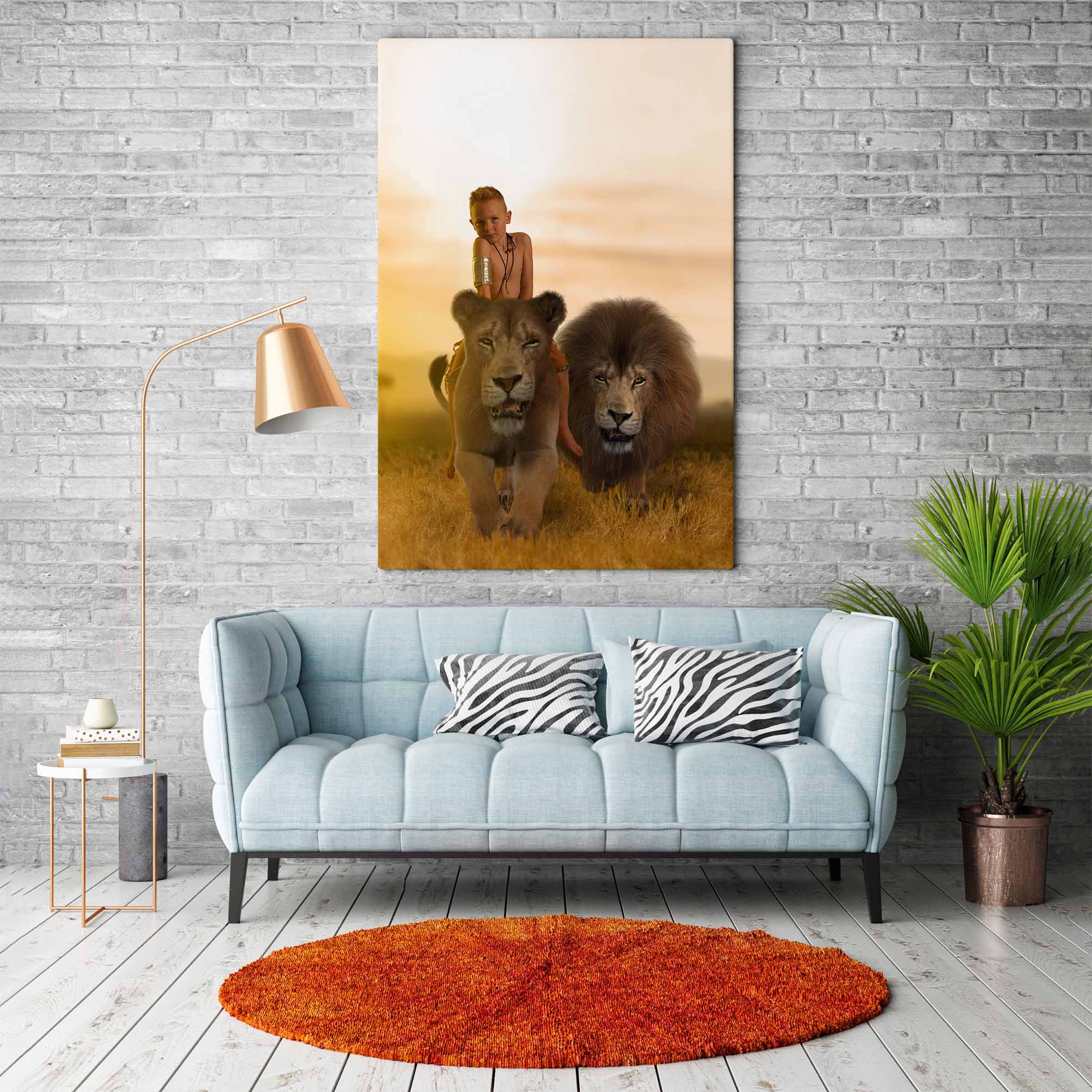 Lions Couple – Fabulous Portrait