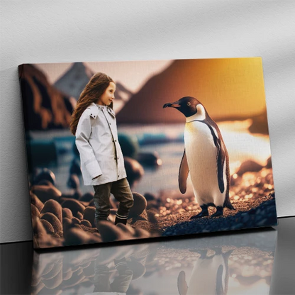 Peaceful Penguin - Custom Portrait