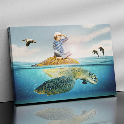 Sea Turtle - Custom Portrait