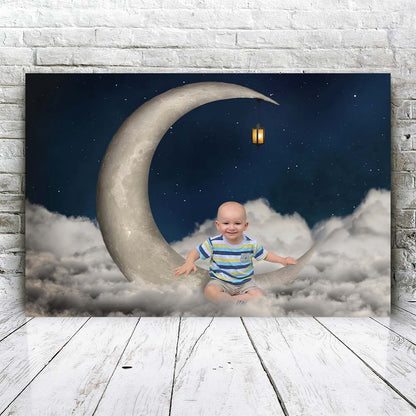 Sleep Moon - Custom Portrait
