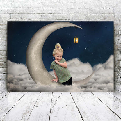 Sleep Moon - Custom Portrait