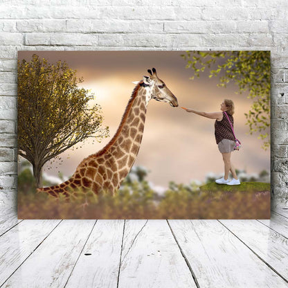 Sweet Giraffe - Custom Portrait
